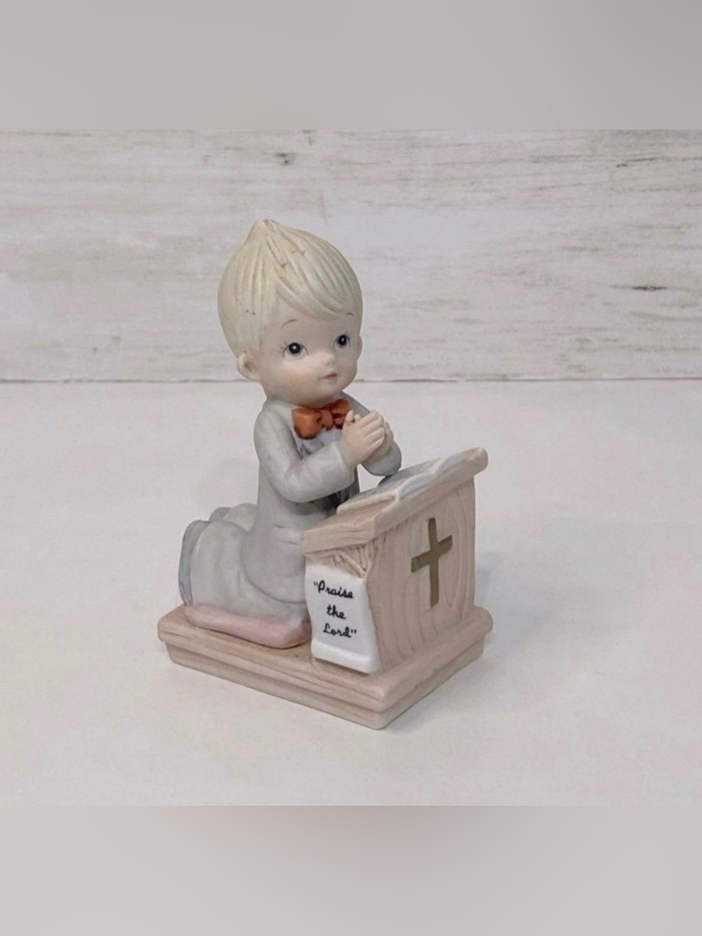 VTG Lefton Christopher Collection Praying Boy: Praise the Lord PRICE FIRM